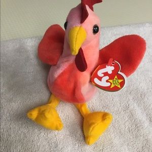 TY beanie baby strut new  never played with